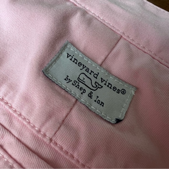 Vineyard Vines Men’s 9” Cotton Club Short Pink Size 34 - Picture 6 of 10